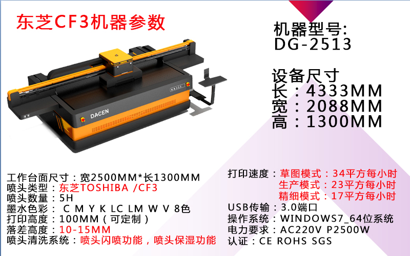 CF3uv打印機(jī)